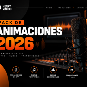 pack de animaciones 2026